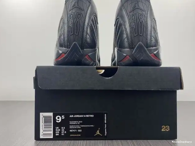 MaikeSneakers Retro 14 'Defining Jordan Moments' Air 487471-022 0507
